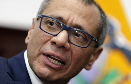 México pide a Ecuador salvoconducto para trasladar a Jorge Glas