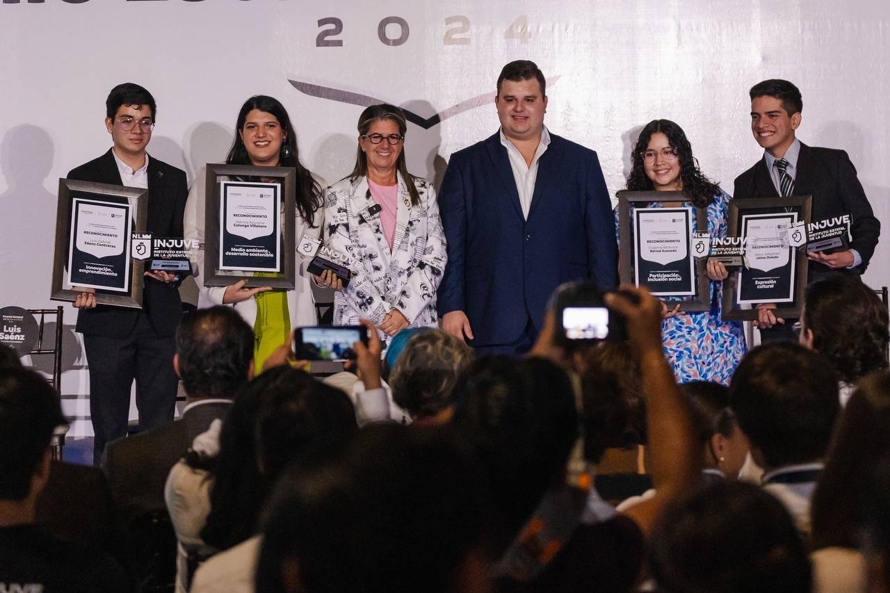 El Premio Estatal de la Juventud celebra el talento, la dedicación y la creatividad de las juventudes de Nuevo León. Foto: POSTA.