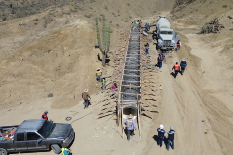 Carretera Bahía Tortugas-Punta Eugenia estará lista en octubre