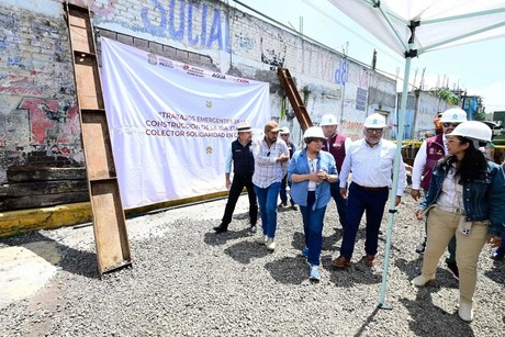 Al rescate del colector Solidaridad en Chalco