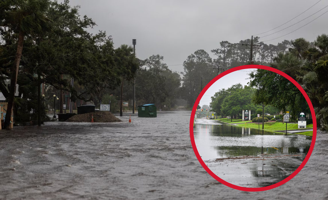 Tormenta tropical 'Debby'. Foto: Redes Sociales