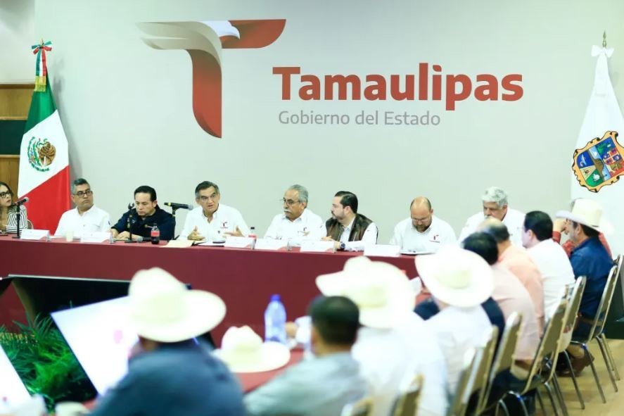 Se unen gobierno de Tamaulipas y campesinos de la región. Foto: redes sociales