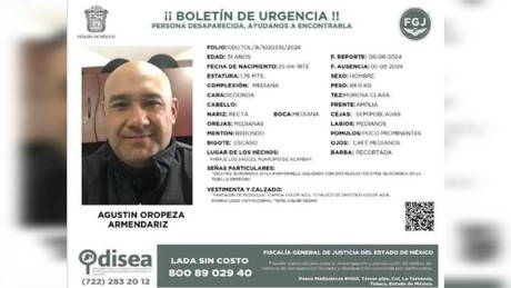 ¡Se buscan! Emiten fichas de localización del jefe policial y su escolta