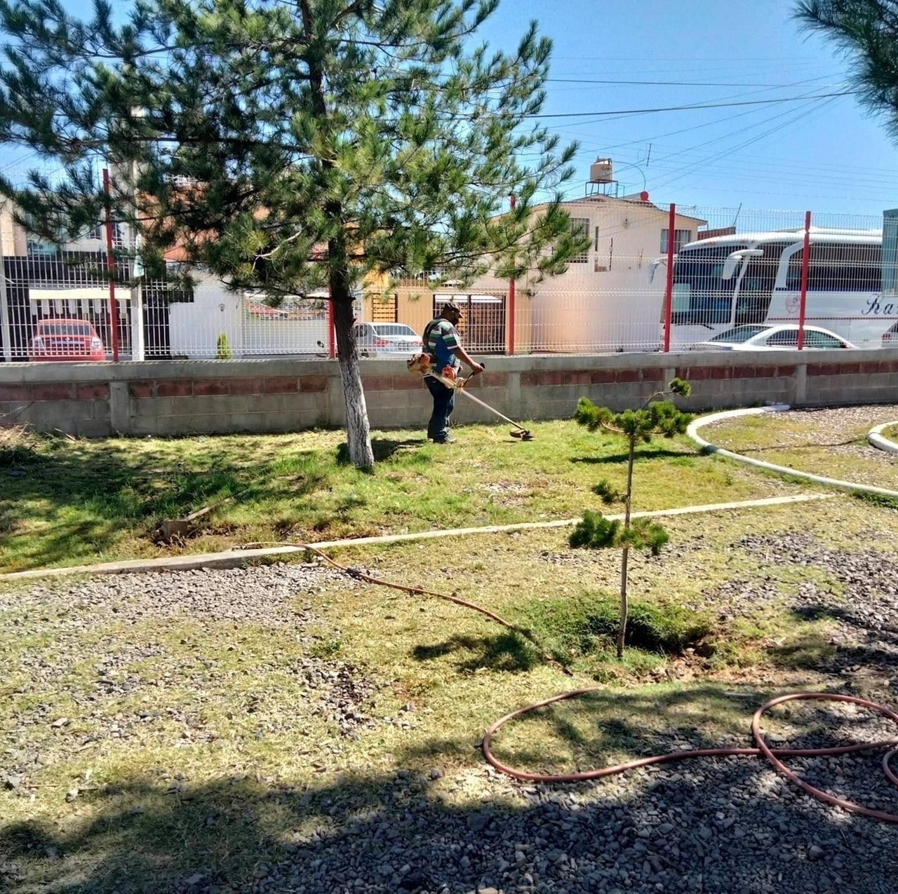 Unidades deportivas resultan dañadas debido al vandalismo. Foto: Jesús Carrillo.