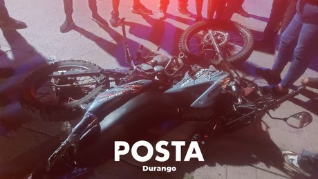 Adolescente muere en un accidente en motocicleta ocurrido en Durango