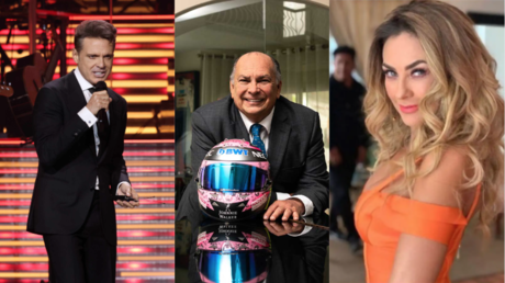 Papá de Checo Pérez busca reconciliar a Aracely Arámbula y Luis Miguel