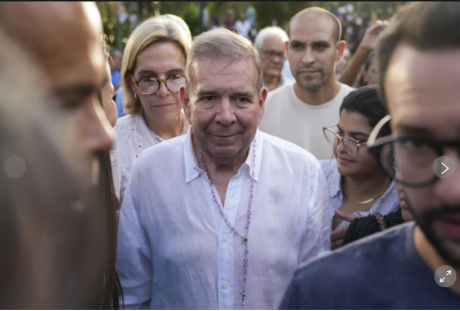 El excandidato presidencial Edmundo González será llamado a declarar. Foto. AP