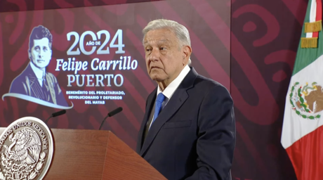 AMLO descalifica la 'Marea Rosa' y defiende el Proceso Electoral