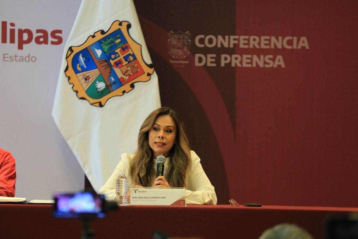 Tania Contreras López,   consejera jurídica de Tamaulipas.