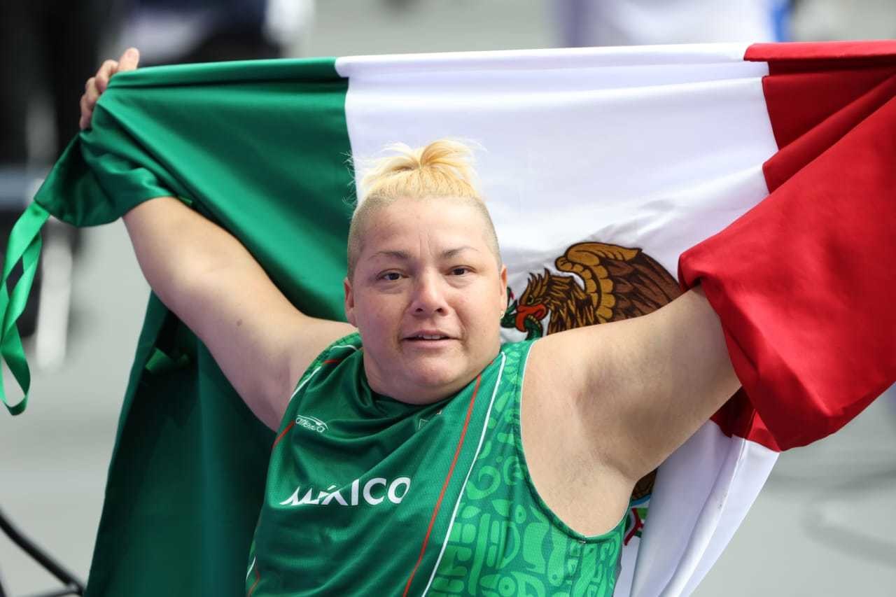 Rosa Guerrero logra lanzamiento de bronce en los Juegos Paralímpicos. Imagen: Gobierno de México.