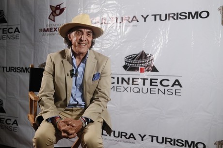 Llega Luis Felipe Tovar a Edomex; Comparte su trayectoria en Cineteca Mexiquense