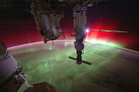 #VIDEO: Así lucen las auroras boreales desde la Estación Espacial Internacional