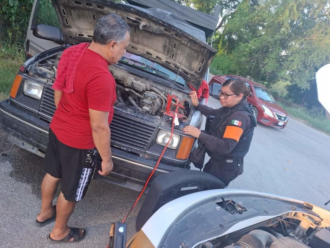 Vigilancia en carreteras de Tamaulipas. Foto:  SSPT