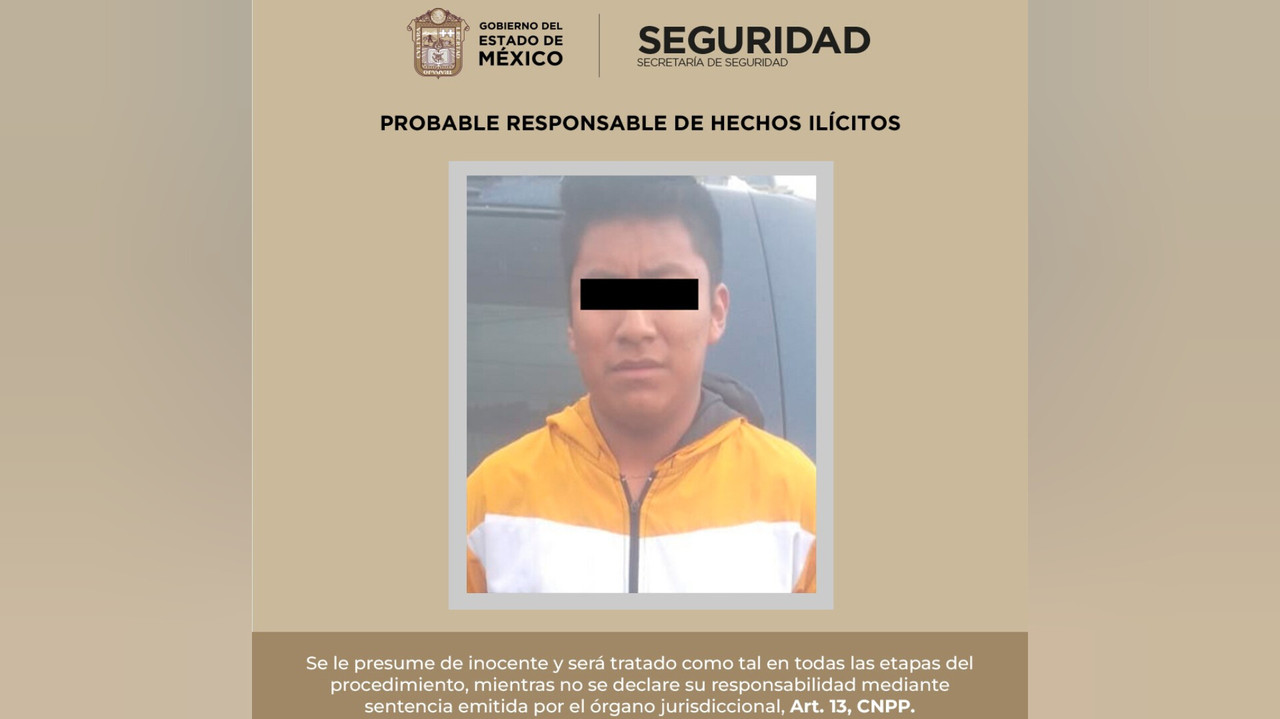 Detienen a joven por tentativa de feminicidio en Santiago Tianguistenco. Foto: Especial