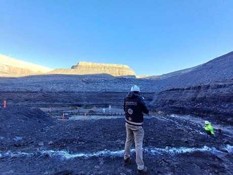 Localizan restos biológicos de uno de los mineros atrapados en El Pinabete