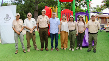 Entregan renovación del Parque Hundido de Brisas, al Oriente de Mérida