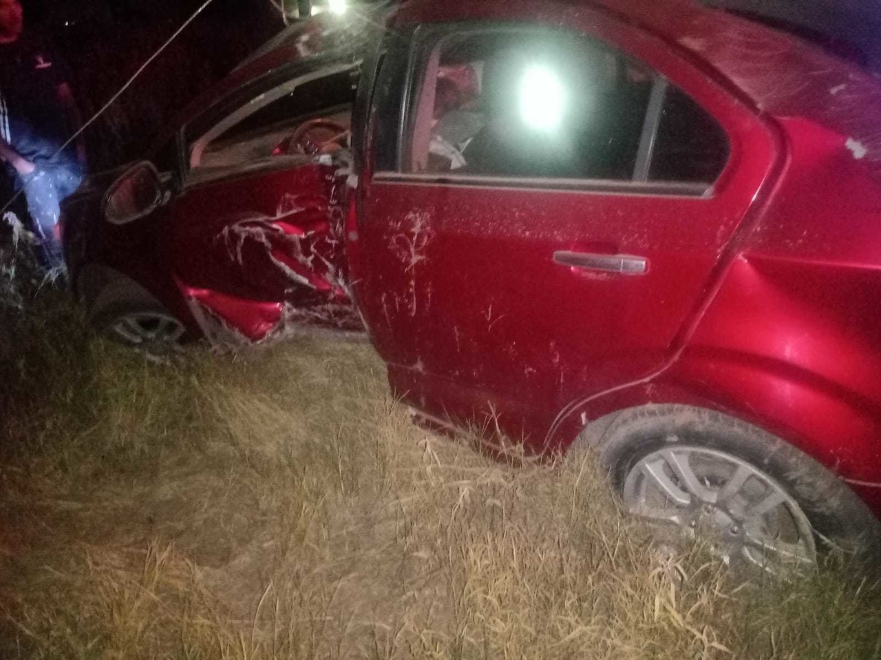 Una mujer murió tras querer evitar atropellar a un perro en el libramiento San Ignacio. Foto: Especial.