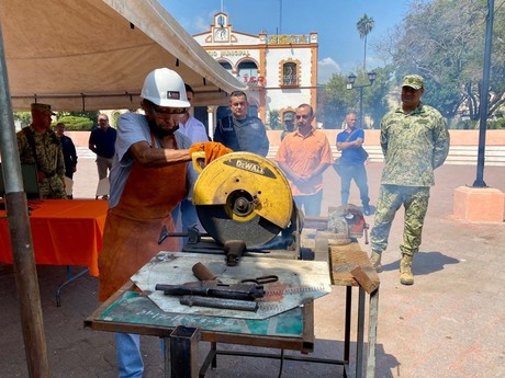 Santa Catarina y SEDENA inician canje de armas para reducir riesgos