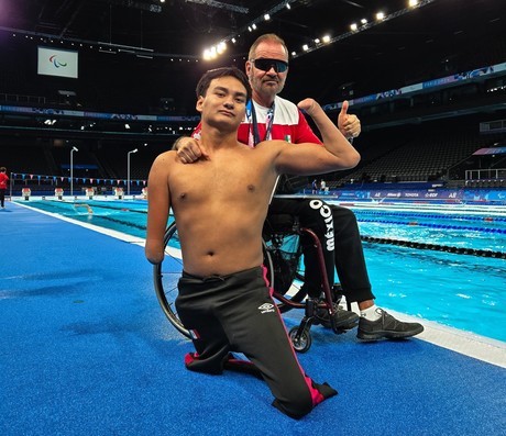 ¡Tercera medalla para México! Ángel Camacho logra bronce en natación