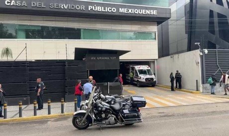 Balacera en edificio del SUTEYM en Toluca deja dos heridos