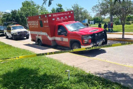 Roban ambulancia en Brownsville y la abandonan en Matamoros