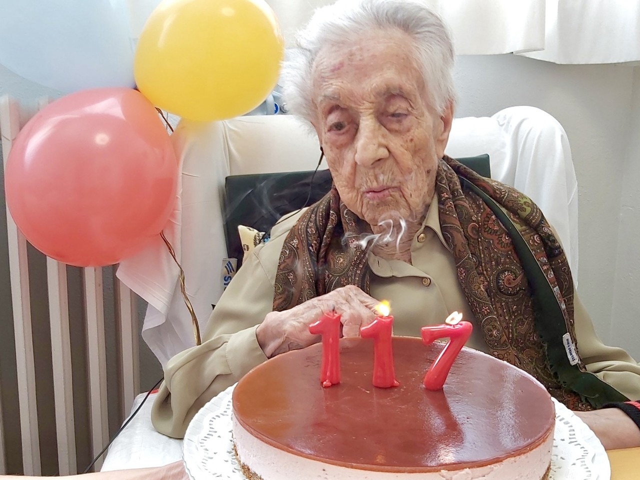 María Branyas Morera murió este martes a sus 117 años. Foto: X @MariaBranyas112