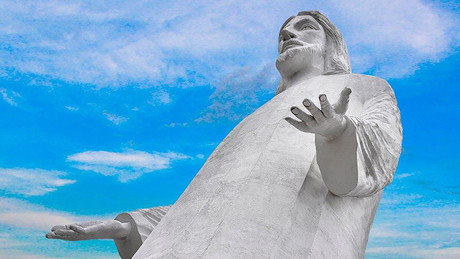 ¡Con 30 metros de altura! Luce majestuoso el Cristo Rey en Tenancingo