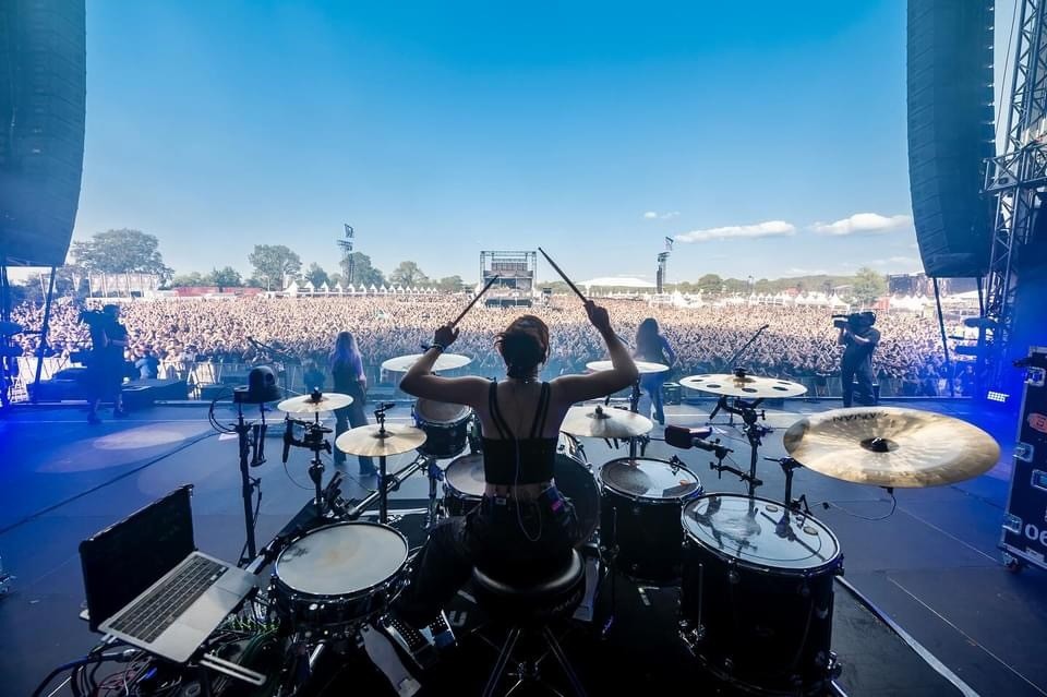 The Warning está conformada por tres hermanas regiomontanas, hacen historia con su presentación en  “Wacken”, un importante festival de Alemania en el género del metal Foto: Redes Sociales