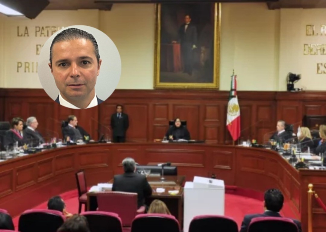 La sala de la Suprema Corte de Justicia de la Nación al rechazar nombramiento de Pedro Arce. Foto: Canva.