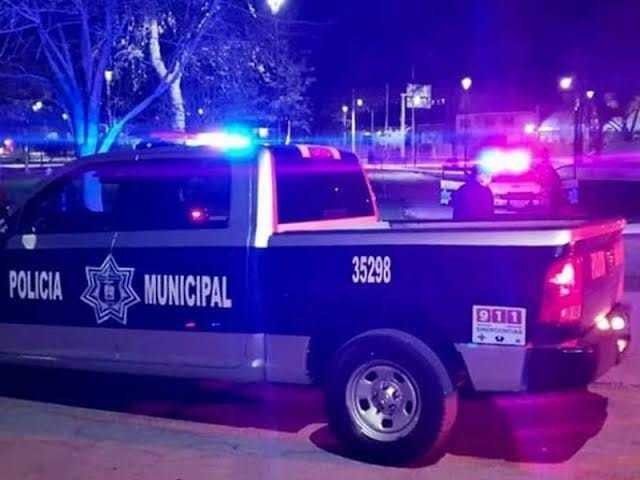 Policía en Torreón. Foto de redes.