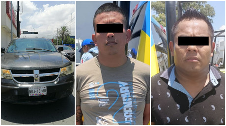 Arrestan a dos hombres en Monterrey con camioneta robada y un arma