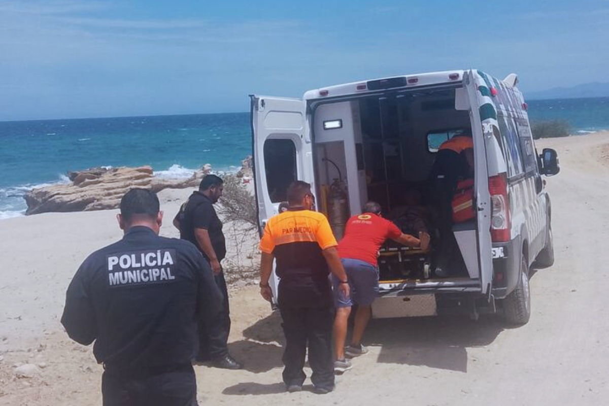 Cuerpos de emergencias en el lugar de hechos. Foto: Noticias La Paz