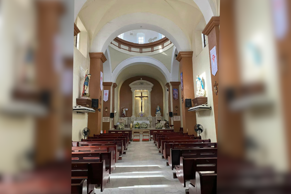 Iglesia Santiago Apóstol en Altamira, Tamaulipas. Foto: Sanju Pineda