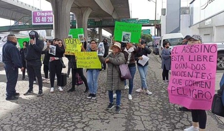 Manifestantes bloquean Periférico Norte en Naucalpan por más de tres horas