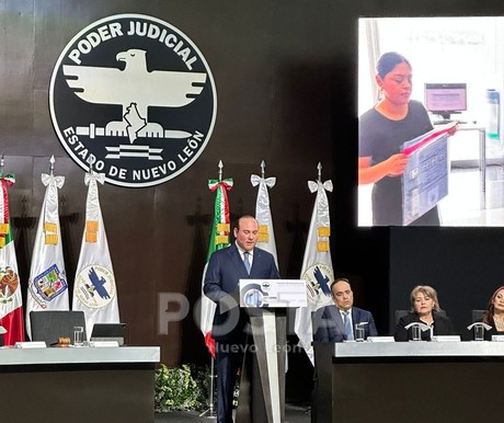 Presenta Arturo Salinas Informe anual del Tribunal Superior de Justicia