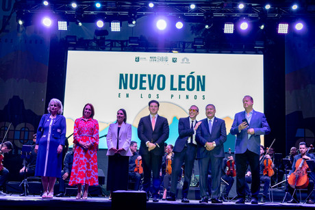 Festejos por los 200 años de Nuevo León llegan a Los Pinos