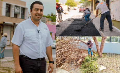 Jesús Nava solicita presupuesto para la reconstrucción de Santa Catarina