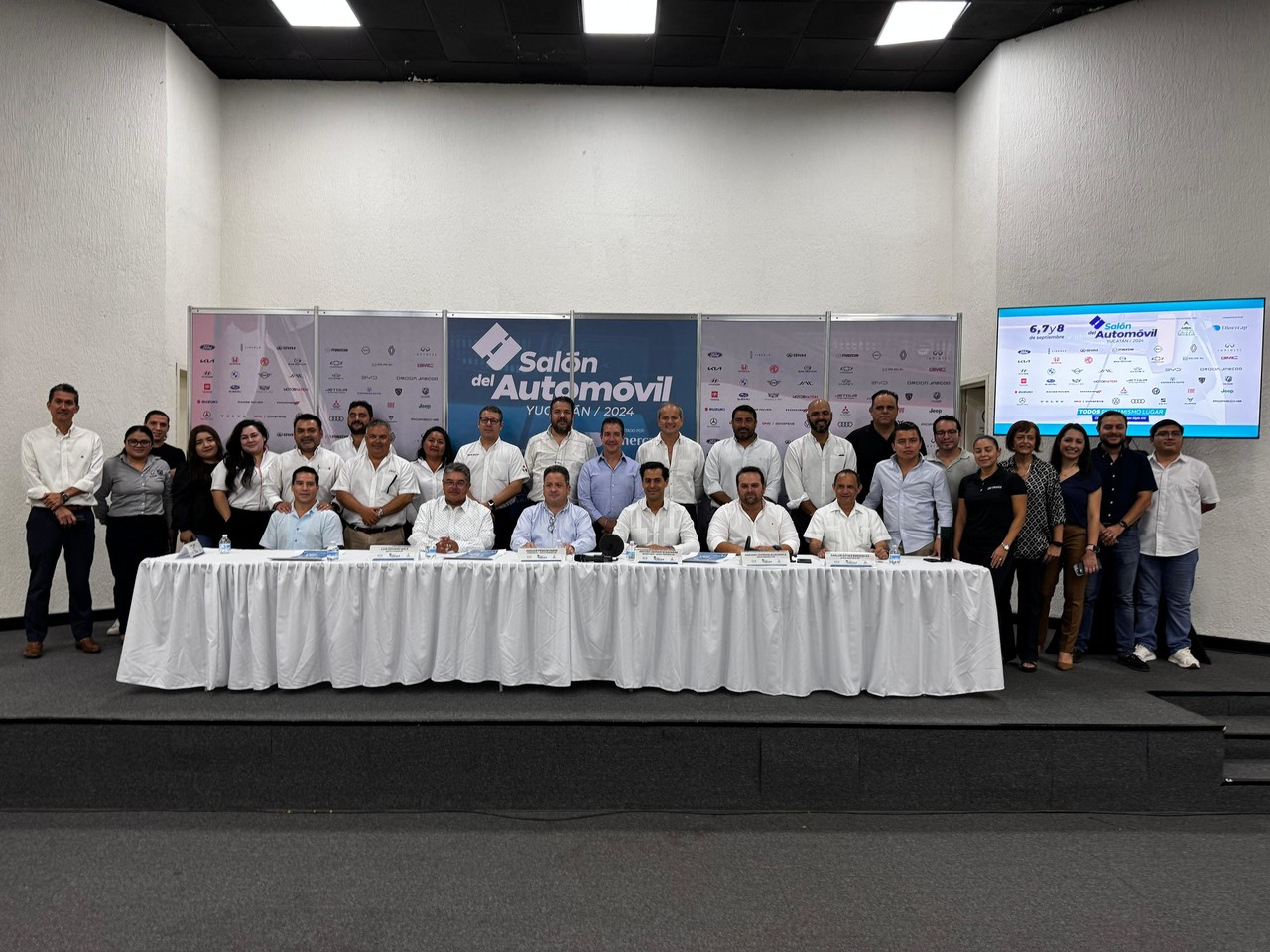 Salón del Automóvil en Mérida. Foto: Irving Gil