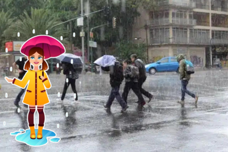 ¡No te confíes! Se esperan fuertes lluvias y vientos a esta hora en CDMX