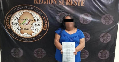 Arrestan a presunta responsable de muerte de prestamista en Saltillo