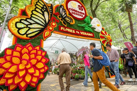 Reforma se llena de vida: Llega el Festival de Flores de Verano