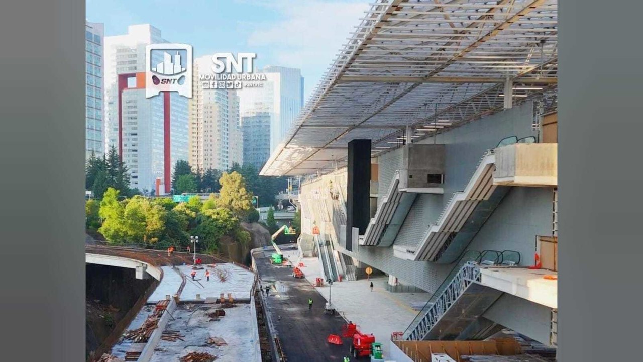 Así luce la nueva estación Santa Fe del Tren Interurbano. Foto: SNT