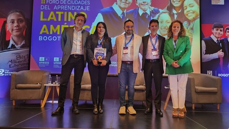 Escobedo destaca en 'II Foro de Ciudades de Aprendizaje 2024'