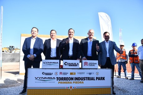 Arranca construcción del VYNMSA Industrial Park en Torreón; invierten 100 mdd