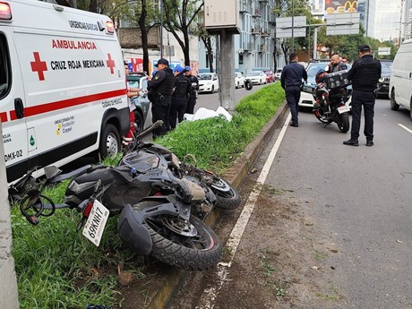 Muere motociclista al derrapar en Río San Joaquín