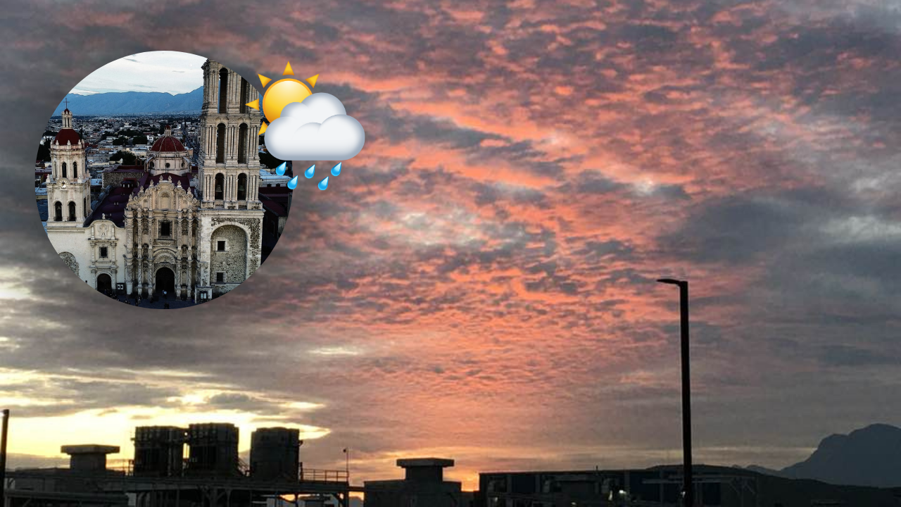 Pared de nubes en amanecer de la ciudad de Saltillo, Coahuila / Foto: Javier Rodriguez