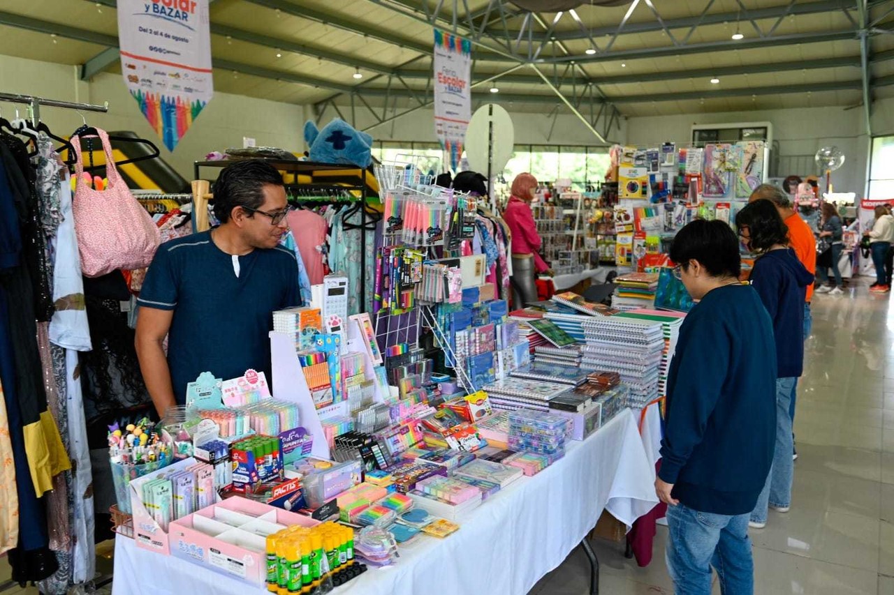 La feria está hasta el domingo 04 de agosto, de las nueve de la mañana a las seis de la tarde. Foto: Gob. de Naucalpan