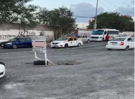 Reparará gobierno de Apodaca la avenida Gaspar Castaño