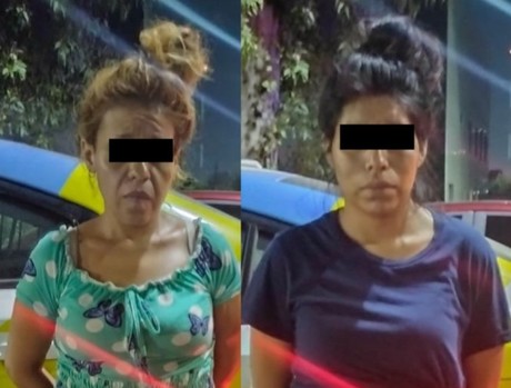 Detienen a dos mujeres con droga y arma de fuego en Monterrey