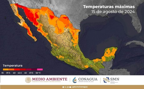 Clima en Baja California Sur: Calor intenso y lluvias ligeras